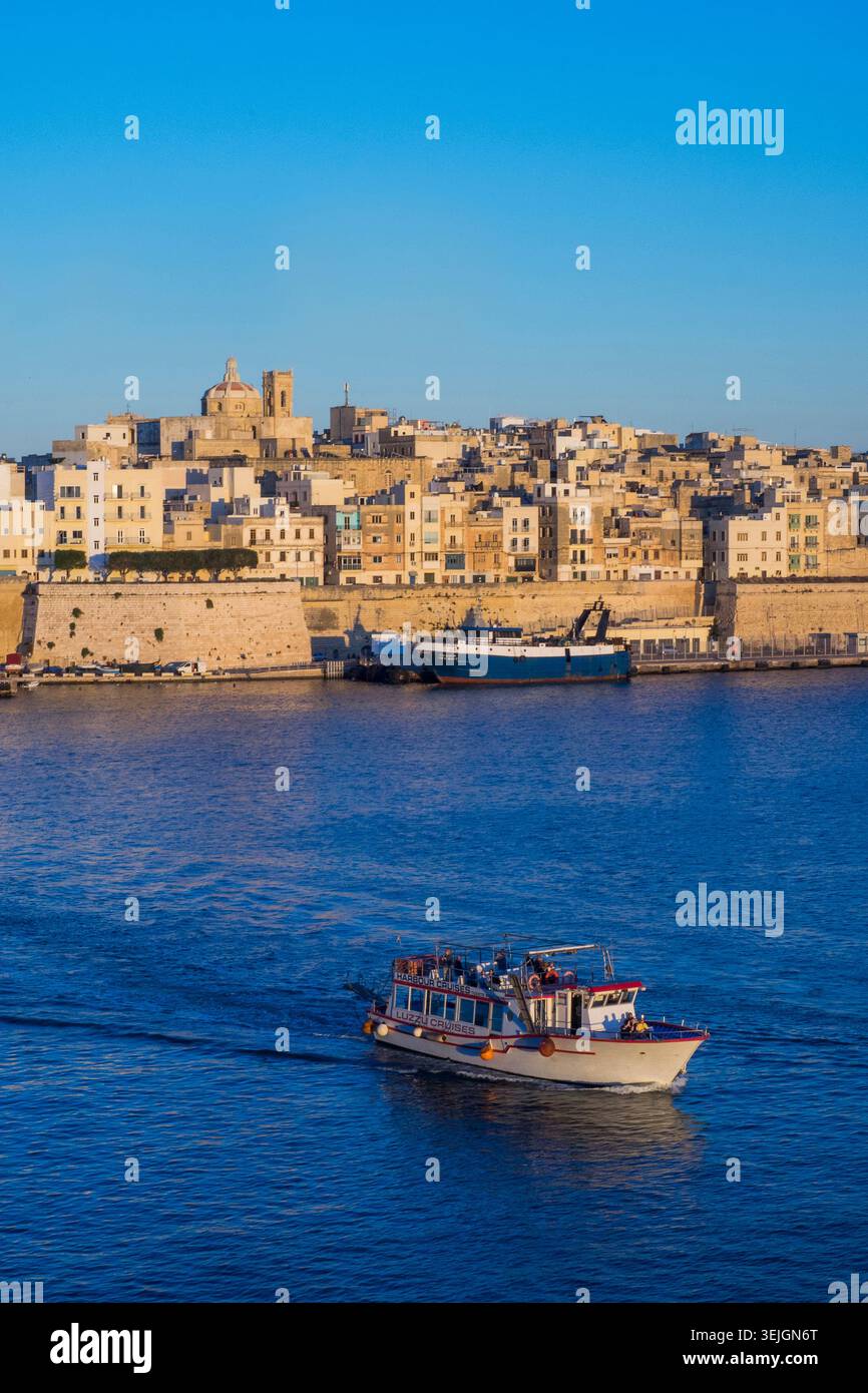 Malta - Valletta Stockfoto