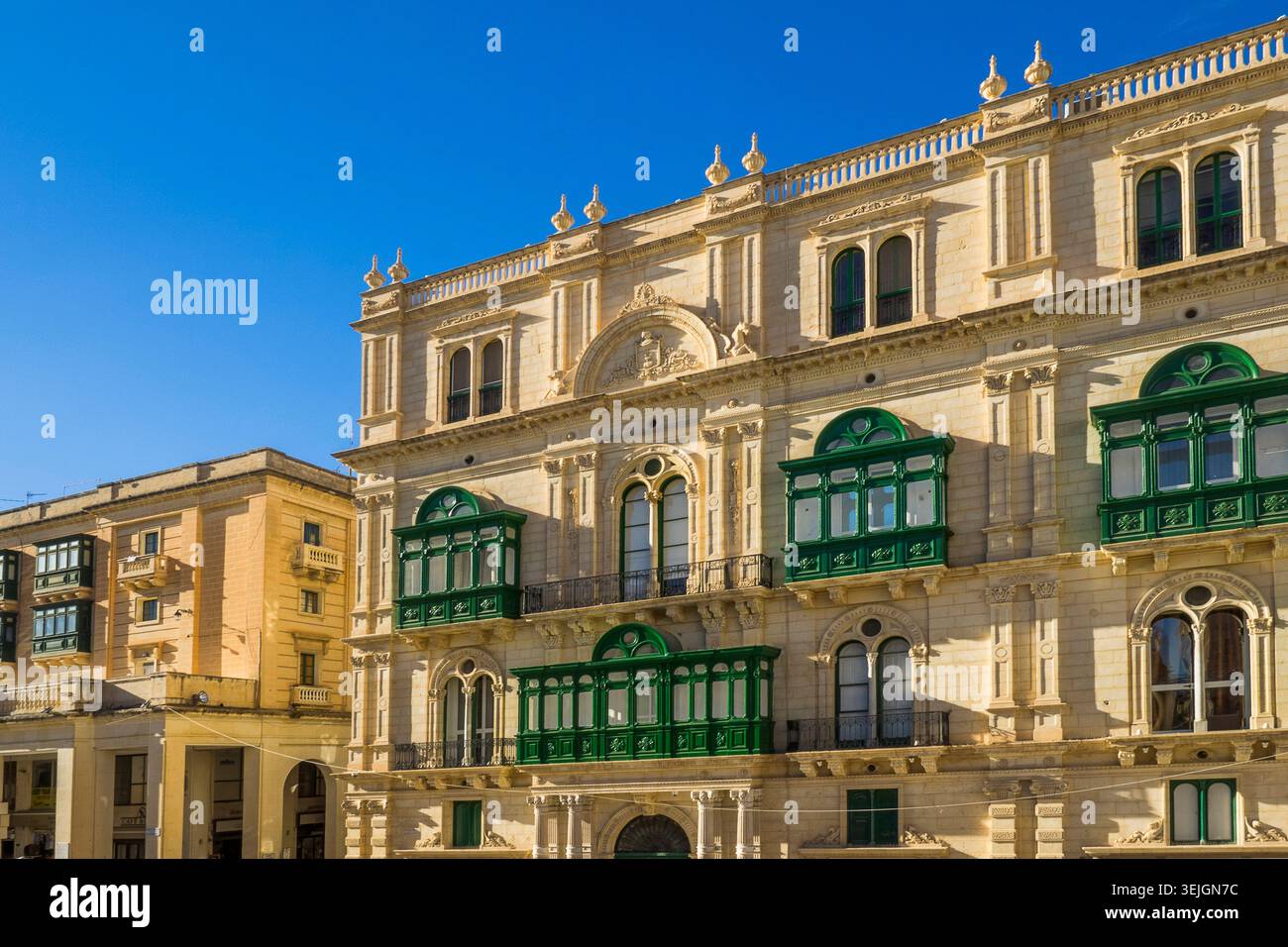 Malta - Valletta, Gio Batta Delia Stockfoto