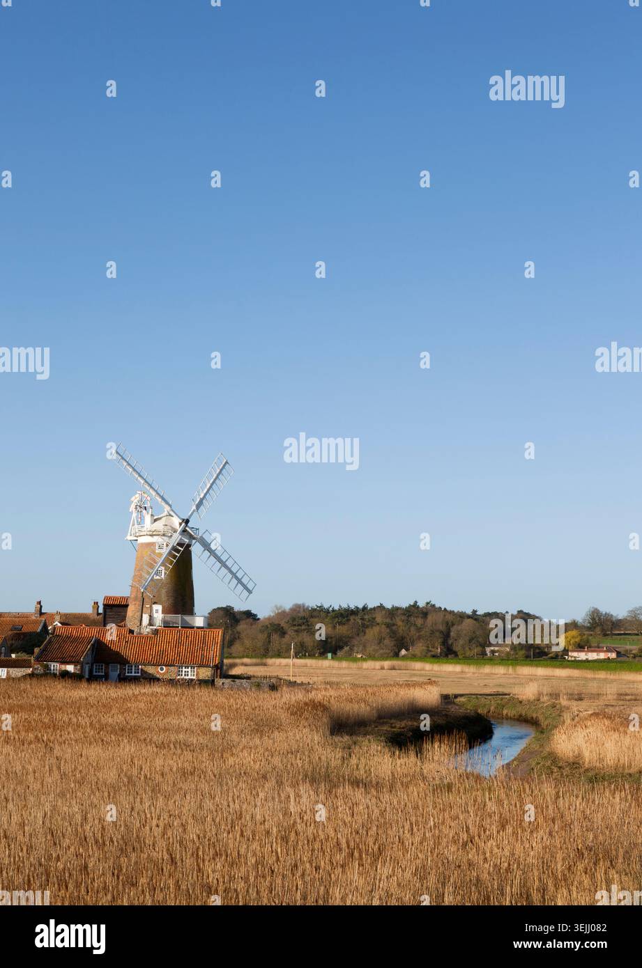 Cley Mill, Cley Next-the-Sea, Norfolk, Großbritannien Stockfoto