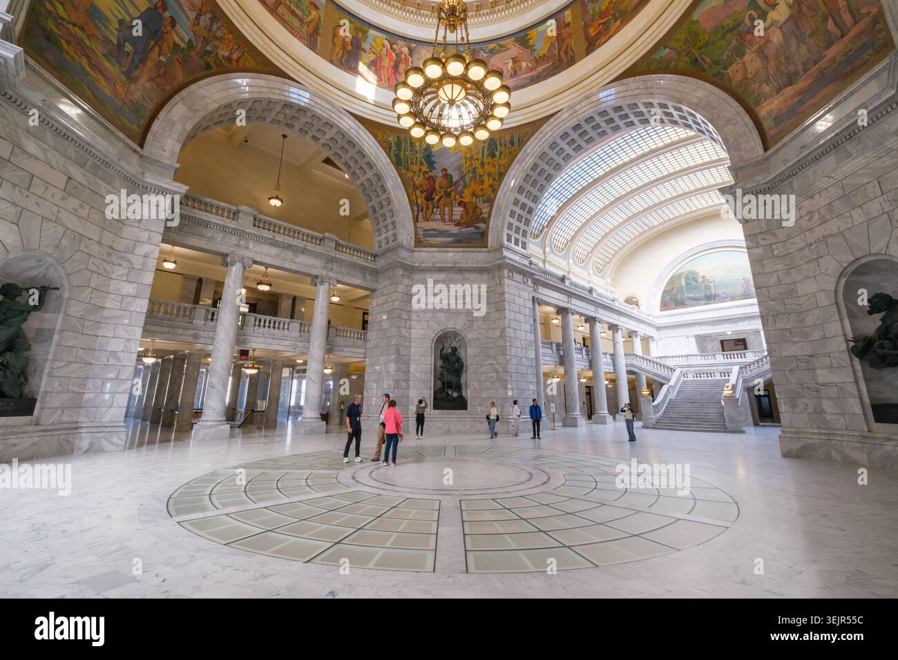 Utah State Capitol View of united states Stockfoto