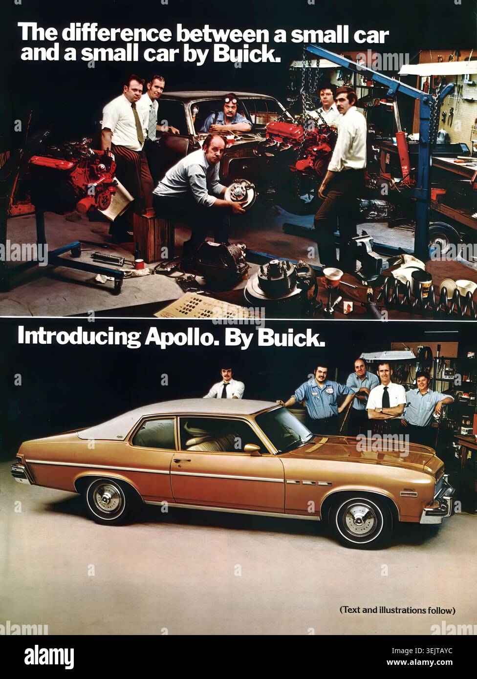 1973 Buick Apollo Advertisement Newsweek 16. April 1973 1 - Vintage US-Pressewerbung Stockfoto