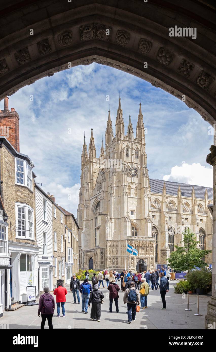 Canterbury Kathedrale, Kent, England, UK Stockfoto