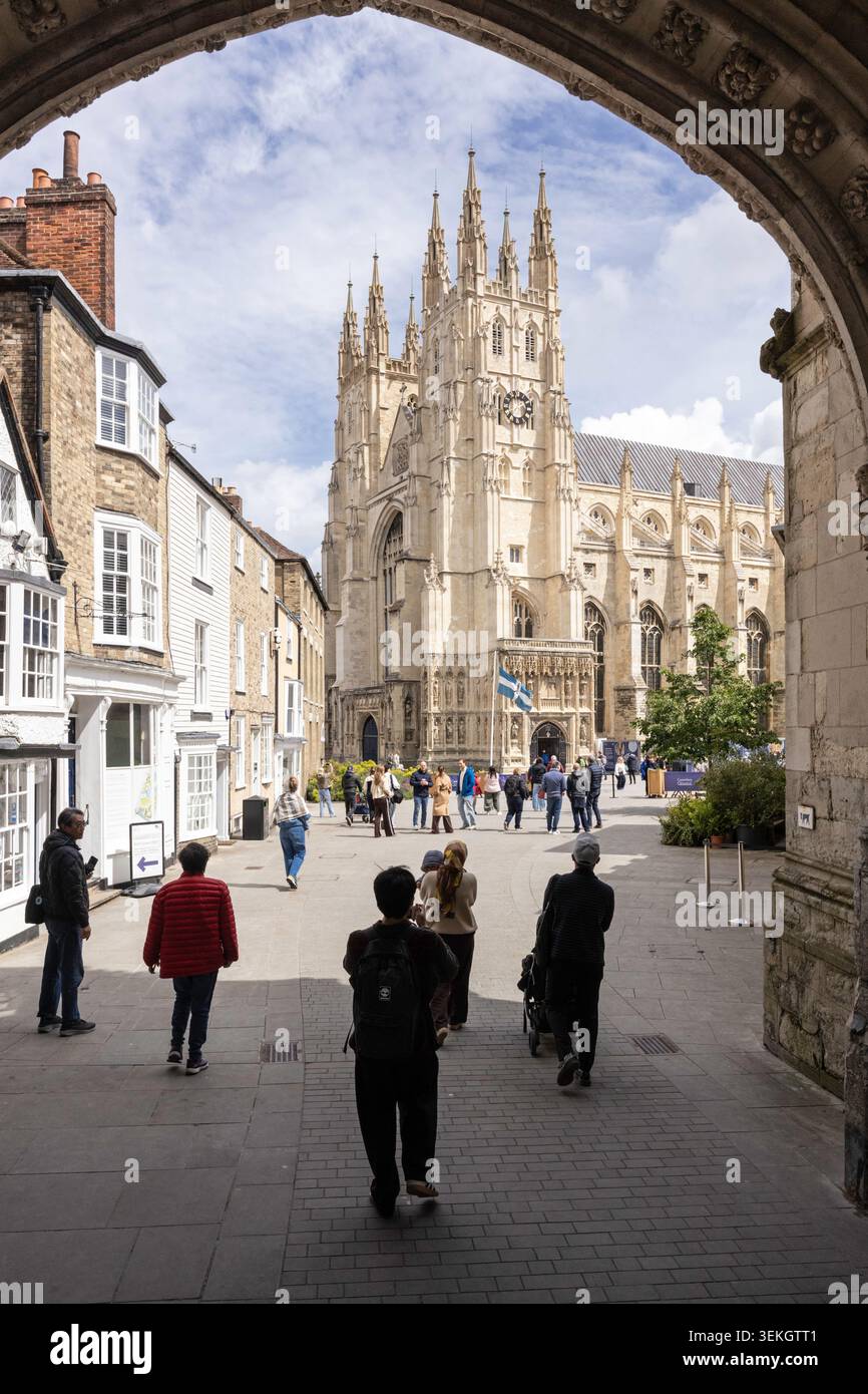 Canterbury Kathedrale, Kent, England, UK Stockfoto