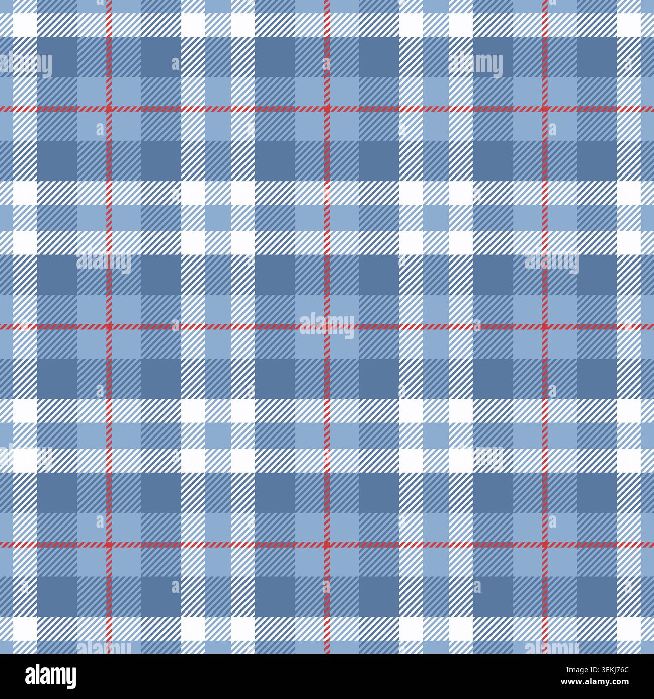 Nahtloses Karomuster. Überprüfen Sie die Muster für Jungen. Hintergrund im schottischen Stil. Wiederholtes Schartanpatern. Schottland-Farben. Plaids mit wiederkehrenden Texturprüfungen Stock Vektor