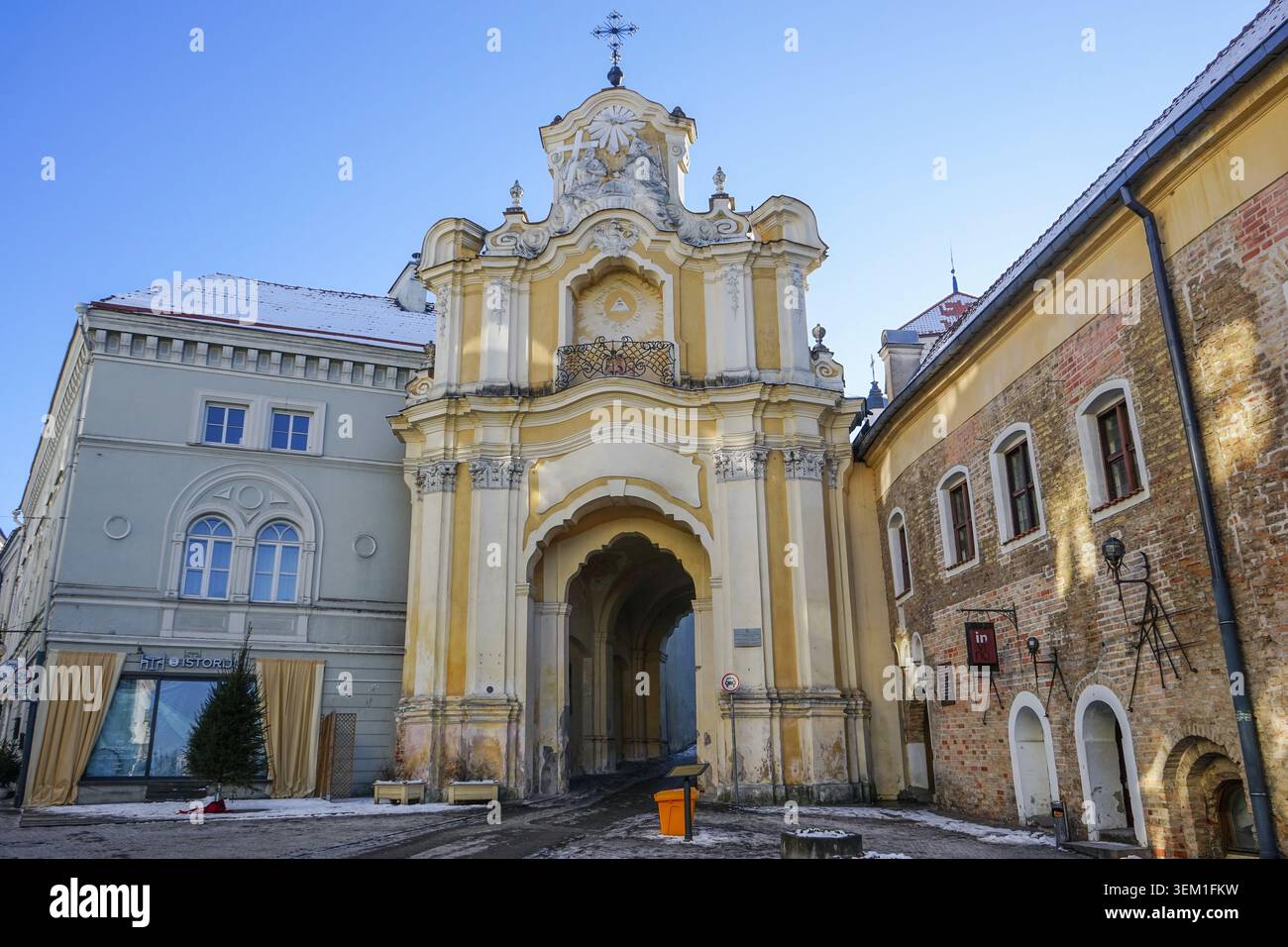 Basilisches Tor, Vilnius, Litauen Stockfoto
