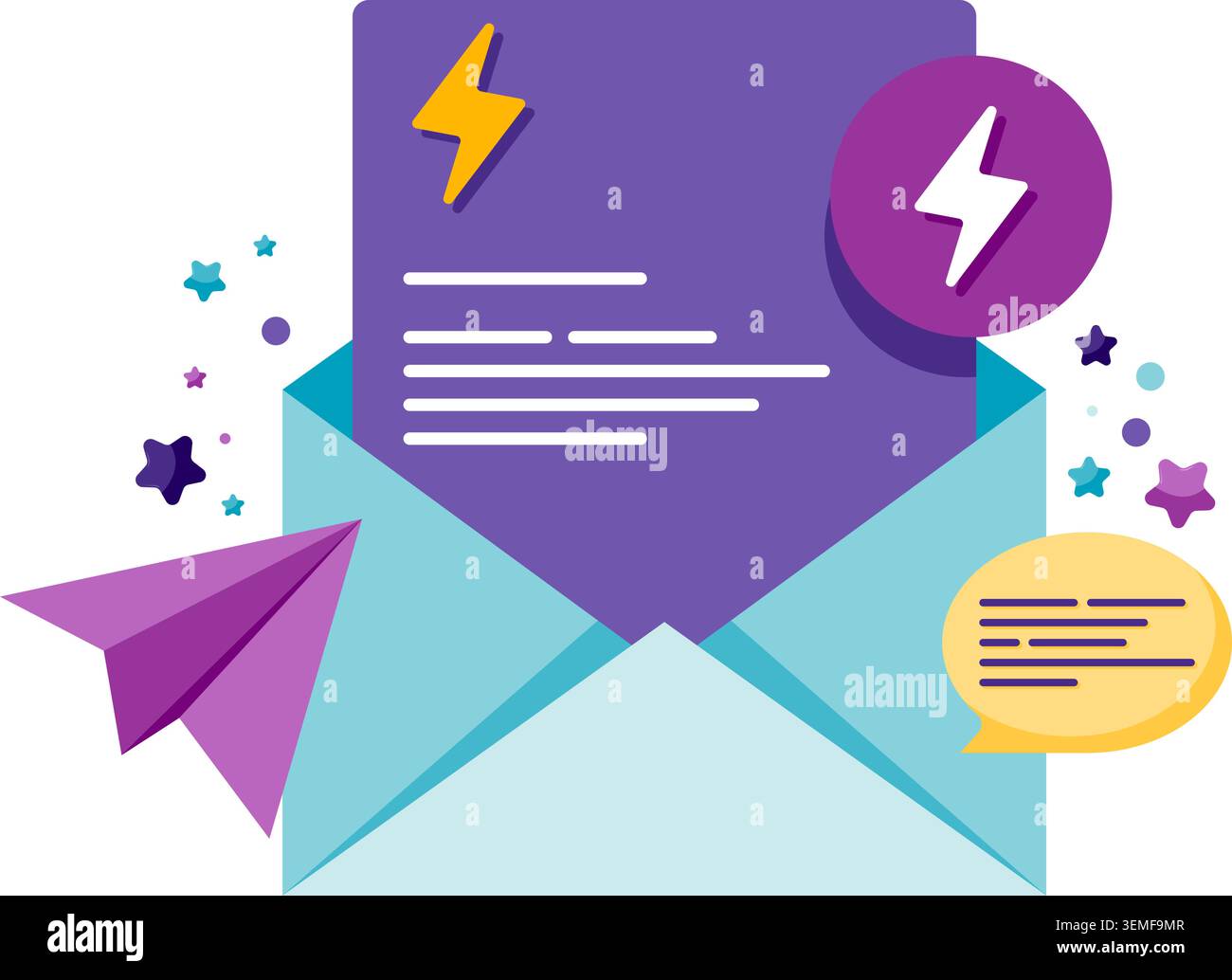 Instant Messaging, Instant Chat Stock Vektor