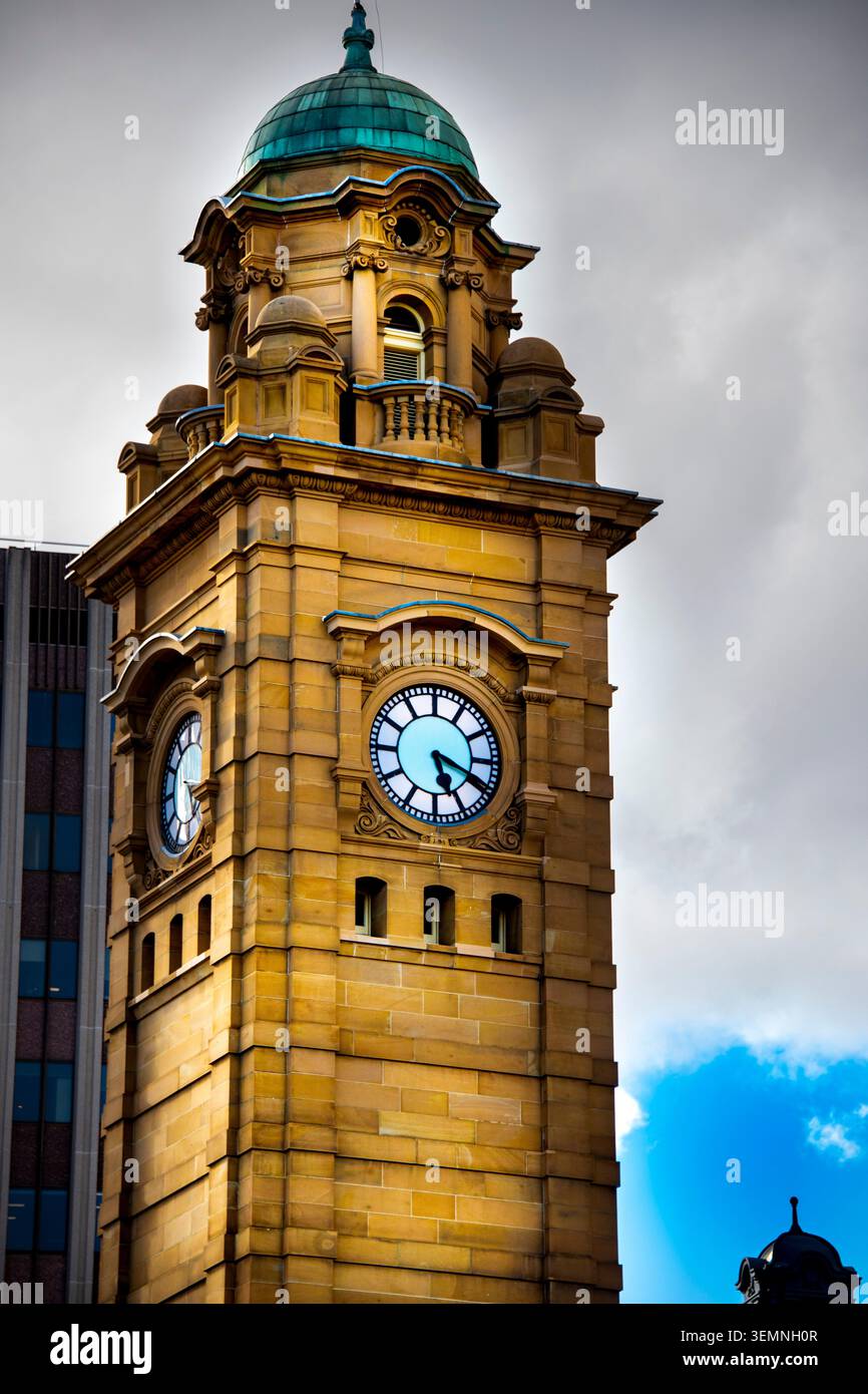 Clock Tower of General Post Office (GPO) in Hobart - Tasmanien Stockfoto