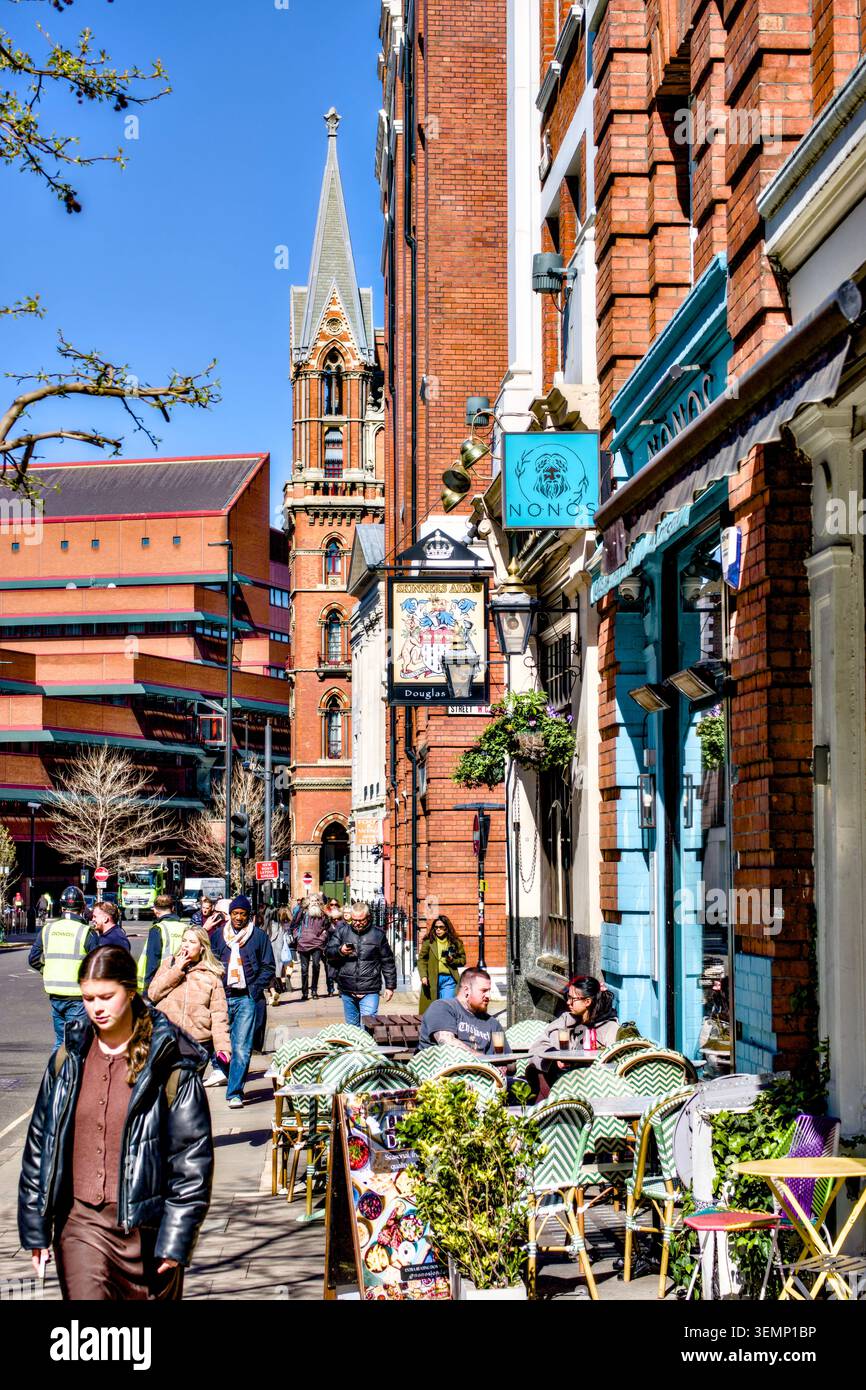 Judd Street, Borough of Camden, London, England, Großbritannien Stockfoto