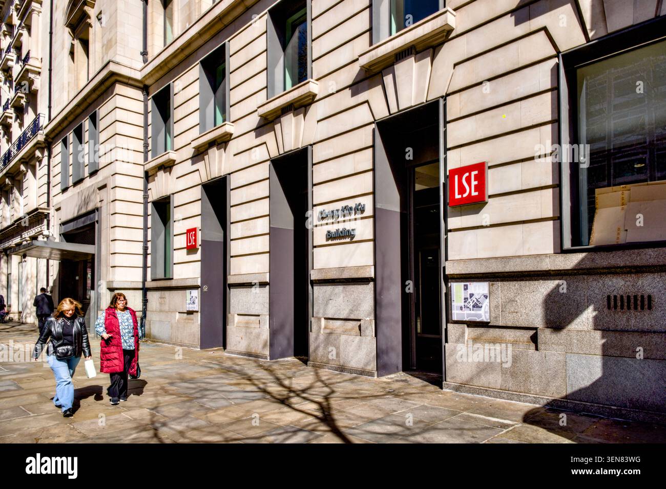 Cheng Kin Ku Building ist Teil der London School of Economics in Kingsway, Borough of Camden, London, England, Großbritannien Stockfoto