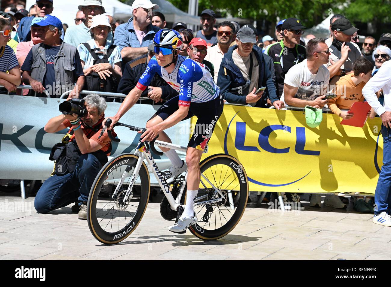 11-06-2026 Tour Auvergne - Rhone Alpes; Tappa 05 Saint Chamond - Parc Des Oiseaux; 2026 Red Bull - Bora Hansgrohe; Van Gils, Maxim; Saint Chamond; Stockfoto