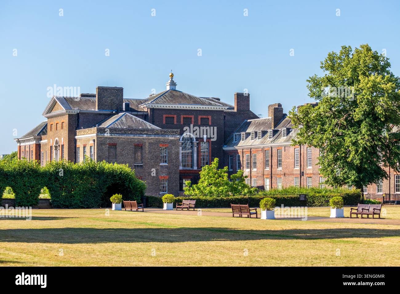 Kensington Palace, Royal Borough of Kensington und Chelsea, London, Großbritannien Stockfoto