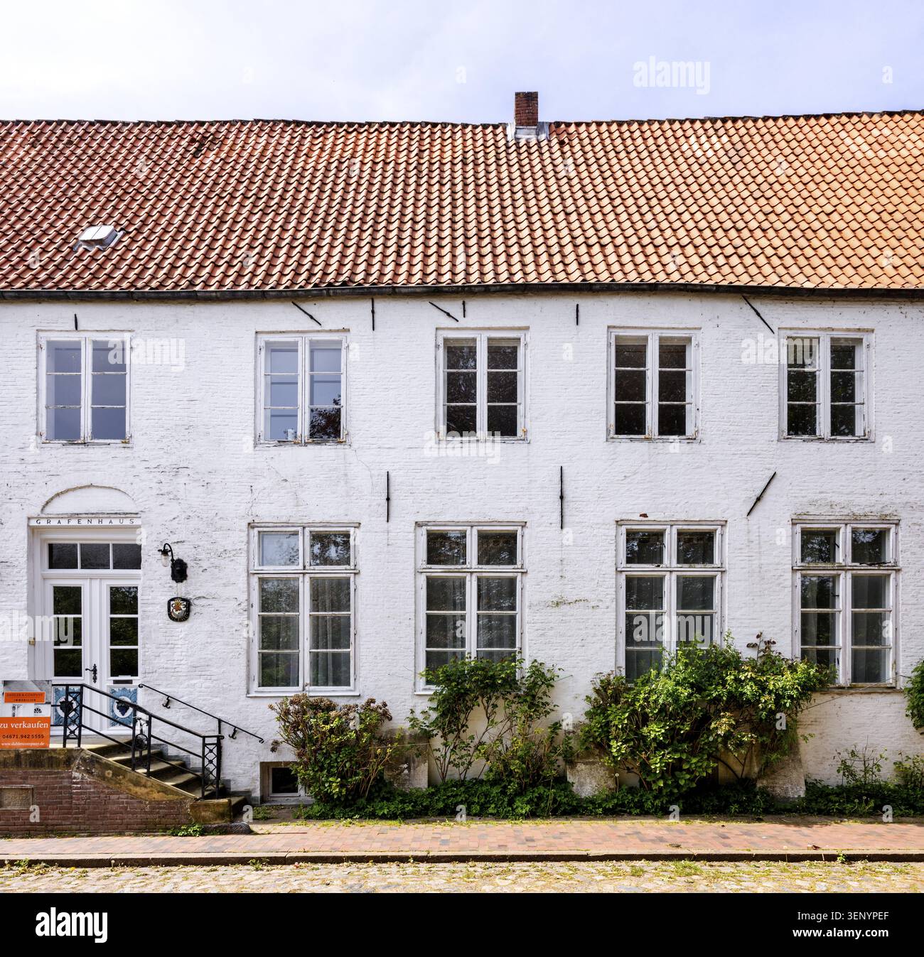 Grafenhaus, Friedrichstadt, Nordfriesland, Schleswig-Holstein, Deutschland Stockfoto