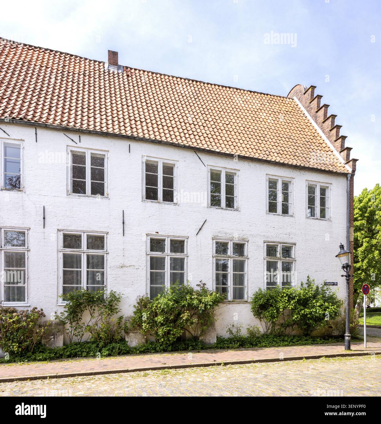 Grafenhaus, Friedrichstadt, Nordfriesland, Schleswig-Holstein, Deutschland Stockfoto