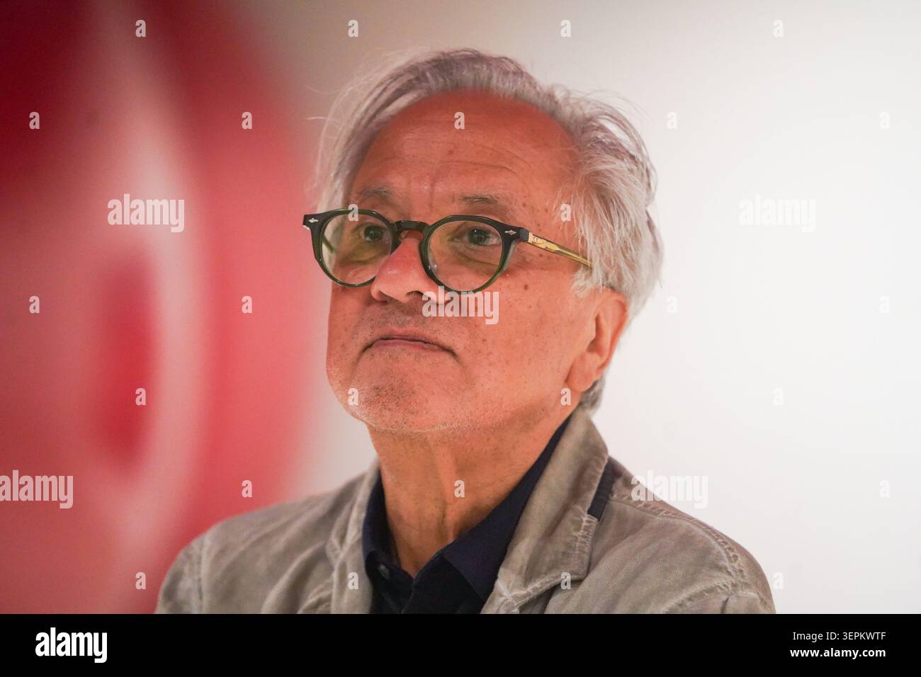15. Juni 2026 Anish Kapoor wird mit all of Nothing, 2026, in der Ausstellung Anish Kapoor in der Hayward Gallery gesehen Stockfoto
