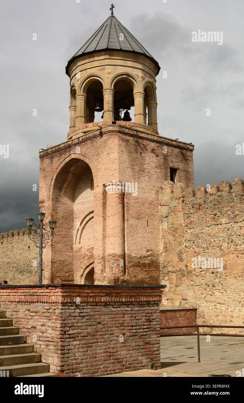 Die Wände der Svetitskhoveli-Kathedrale. Mtskheta. Georgien Stockfoto