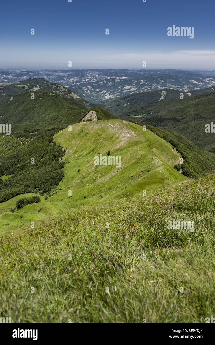 Vom Monte Spigolino Blick auf das Potal Stockfoto