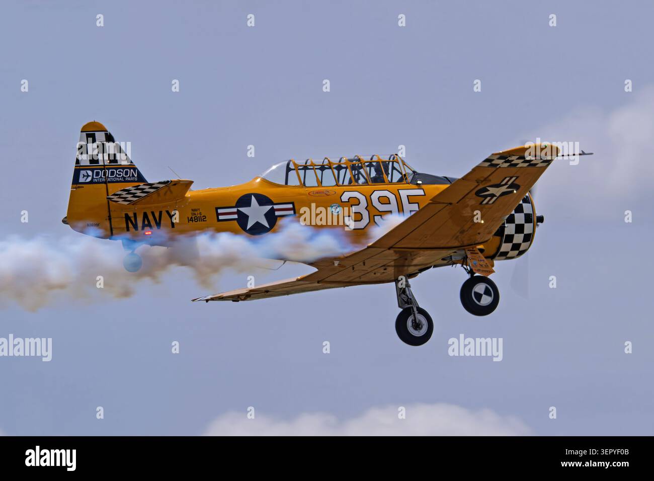 Wings Over Cannon 2026 6-6-2026 Clovis, NM USA Jeff Shetterly in seinem nordamerikanischen T-6 Texan bei der Wings Over Cannon Air Show in Cannon Stockfoto