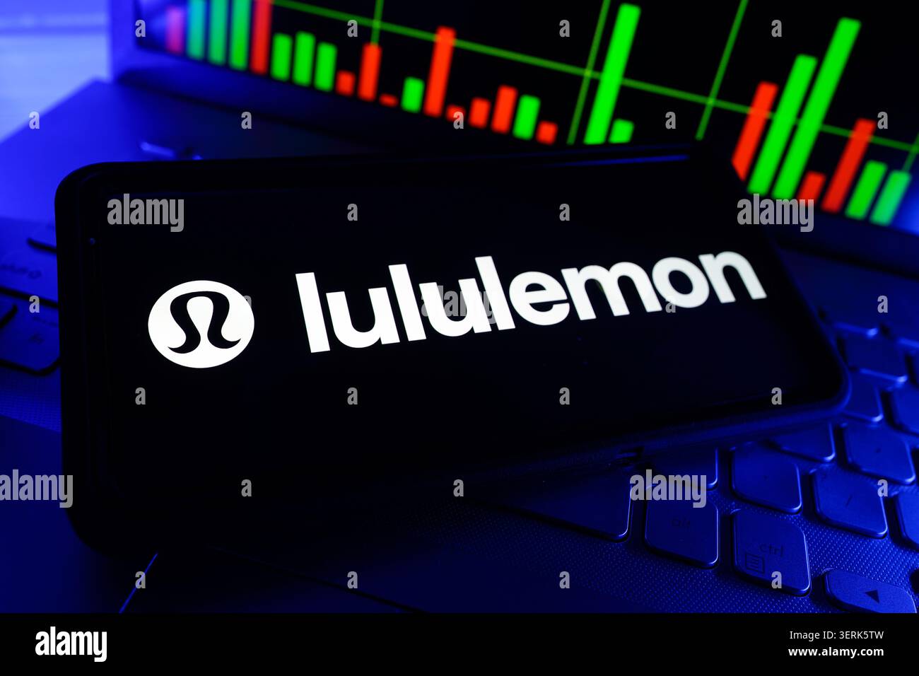 Lululemon Athletica Athletic Apparel And Lifestyle Sportswear Marke Spezialisiert Auf Yoga Running Trainingsbekleidung Und Performance Activewear Für Herren Stockfoto