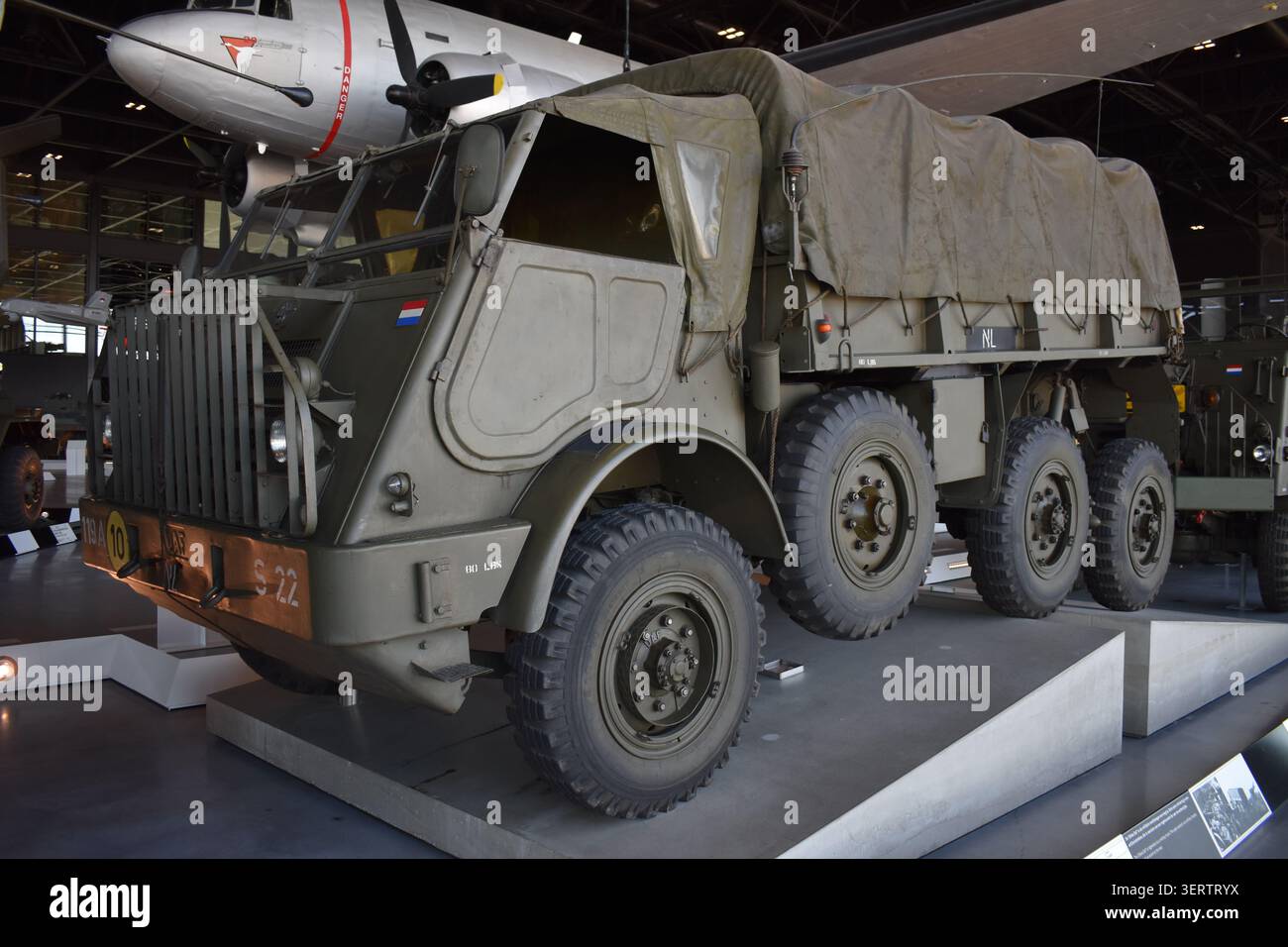 Soesterberg, Niederlande - 18. Juni 2026: A 1950 s Armeewagen Stockfoto