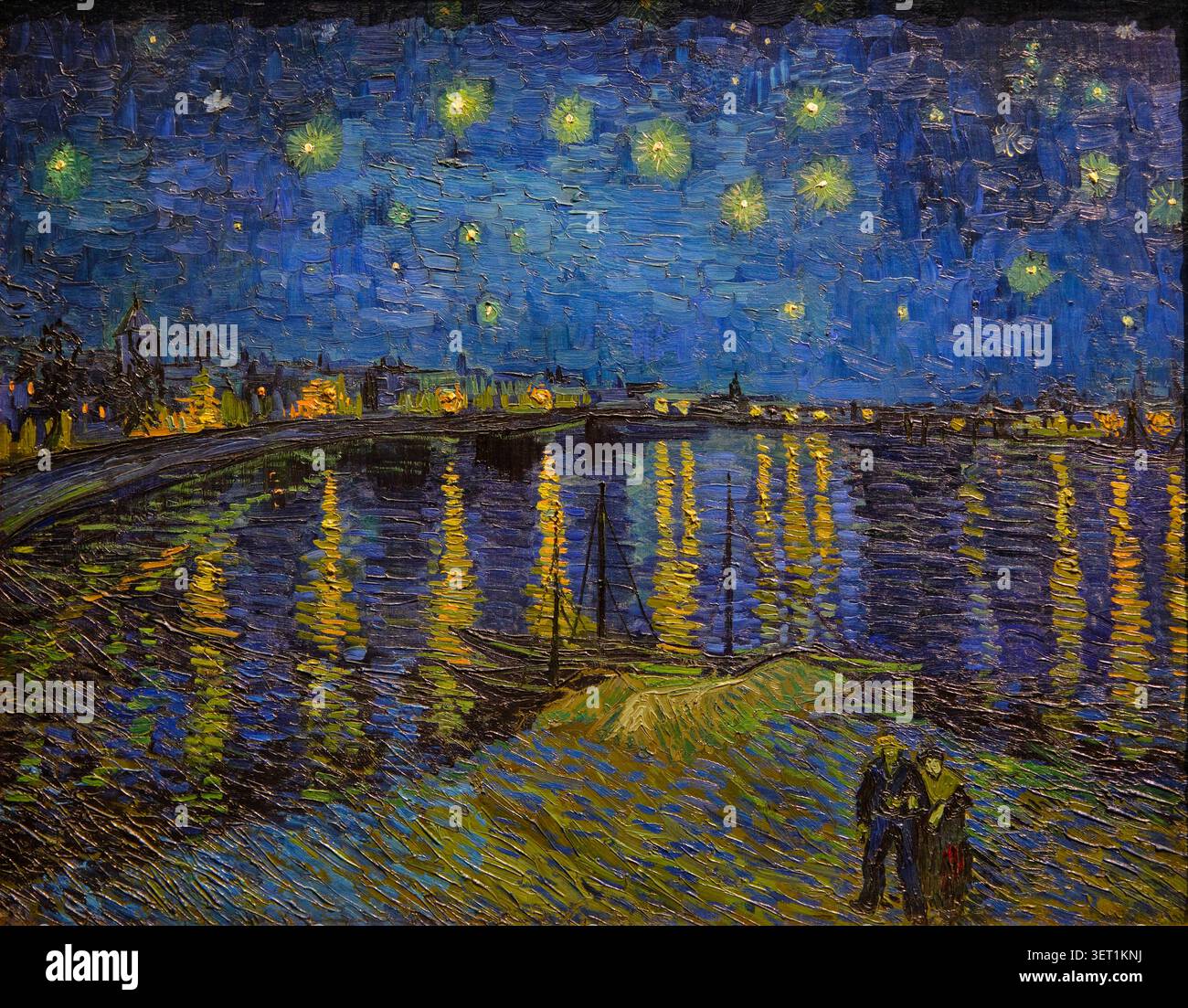 Frankreich, Paris, Museum Orsay, La Nuit étoilée, Vincent Van Gogh Stockfoto