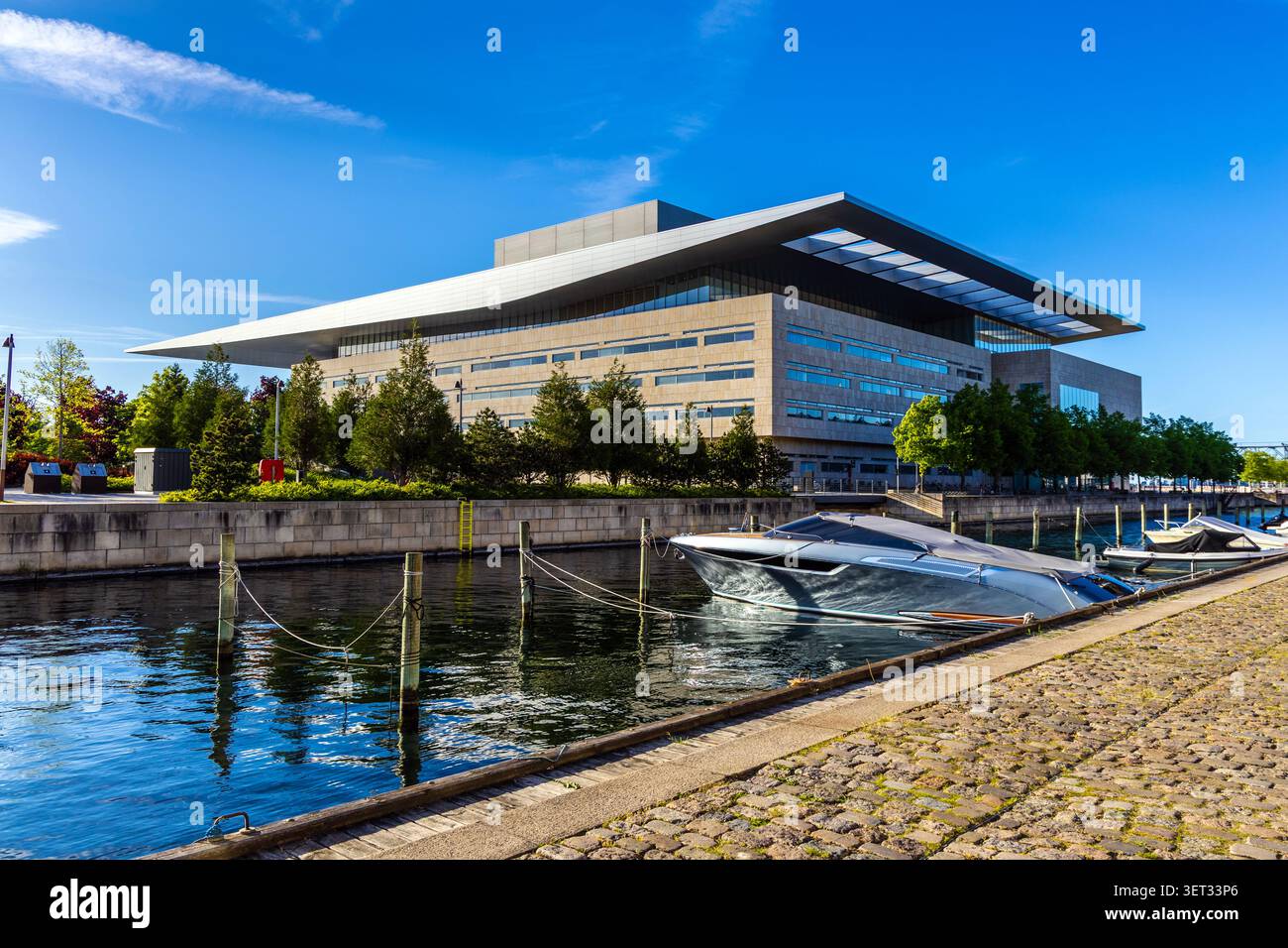 Oper Kopenhagen (Det Kongelige Teater Operaen), Holmen, Kopenhagen, Dänemark Stockfoto