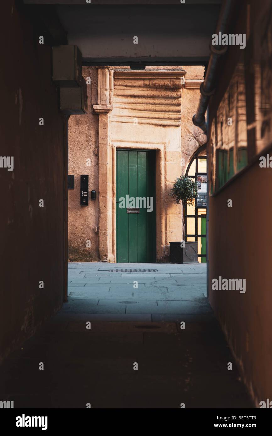 Ein gemütliches Ende an der Royal Mile Stockfoto