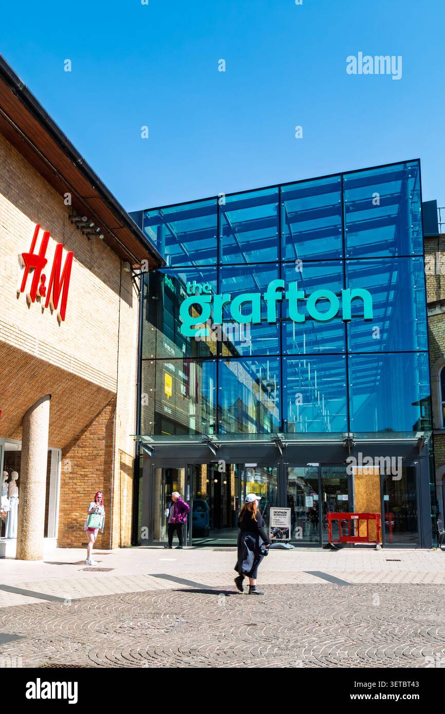 Das Grafton Centre Einkaufszentrum in Cambridge, England, Großbritannien Stockfoto