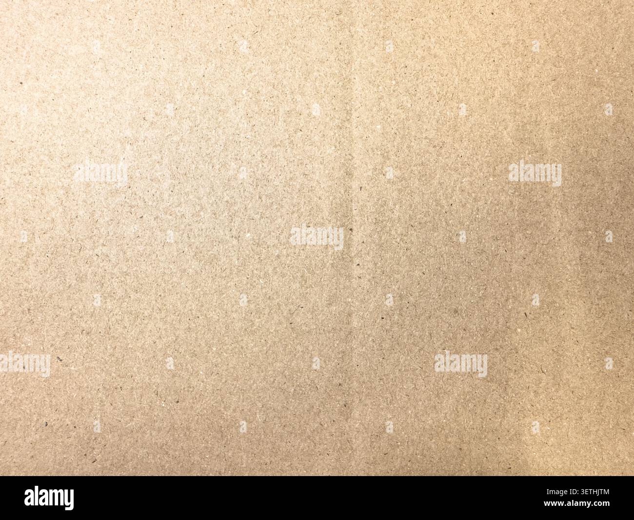 Eine Ansicht der Textur von Karton als Hintergrund. Stockfoto