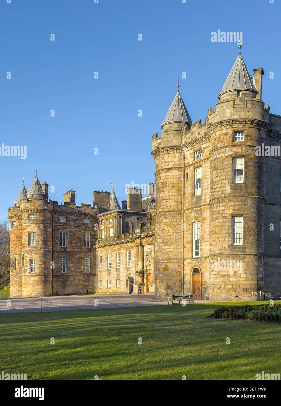Edinburgh, Schottland. Palast des Holyrood-Hauses, Holyrood-Palast, königliche Residenz. Bild Phil Wilkinson / Alamy Stockfoto