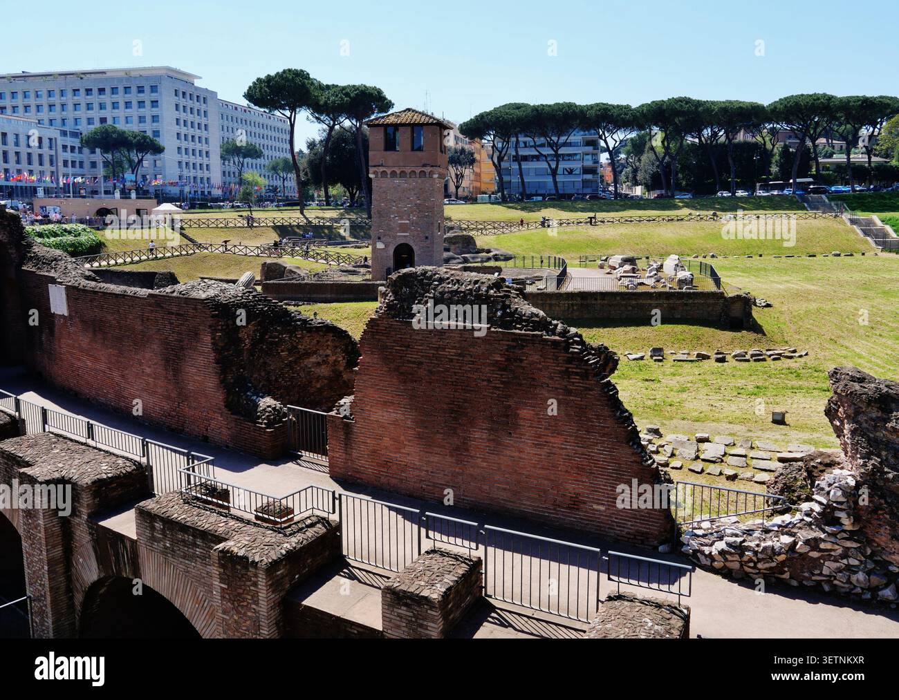Circus Maximus, Rom, Latium, Italien, April 2024 Stockfoto