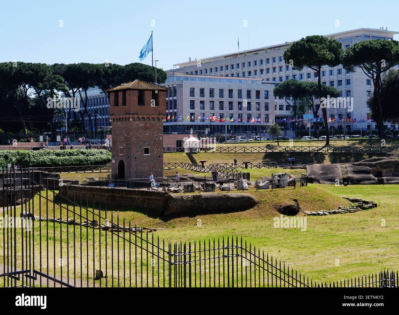 Circus Maximus, Rom, Latium, Italien, April 2024 Stockfoto