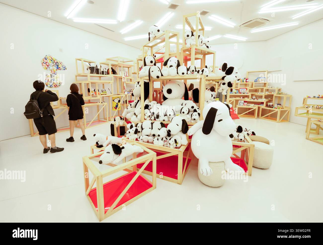 SNOOPY MUSEUM TOKIO JAPAN Stockfoto