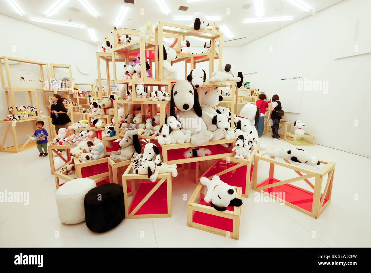 SNOOPY MUSEUM TOKIO JAPAN Stockfoto