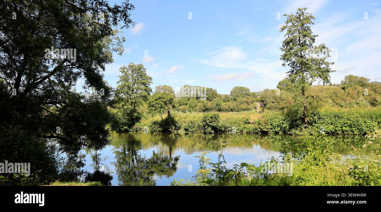 Saltford Village Stockfoto