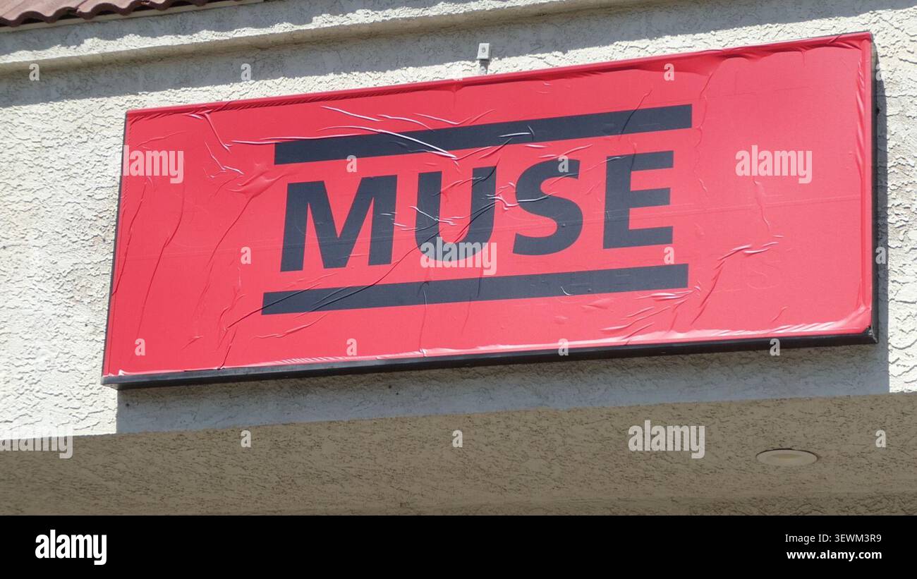 Juni 2026 Muse Pop-up Shop bei Sick City Records am 1381 Sunset Blvd am 26. Juni 2026 in Los Angeles, Kalifornien, USA. Foto: Barry King/Alamy Stock Photo Stockfoto