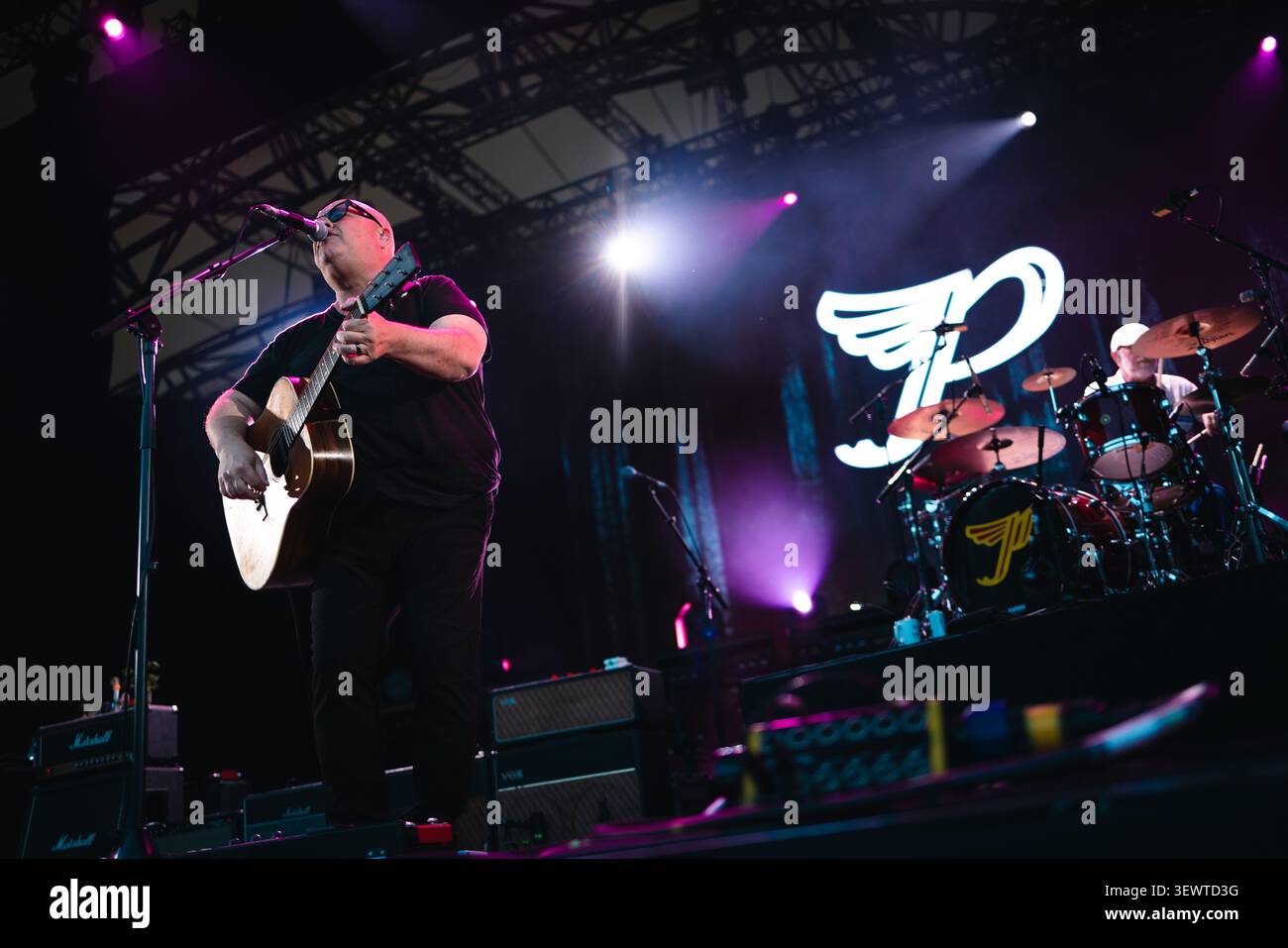 Pixies live am 26. Juni 2026 in Eden Session, Cornwall, Großbritannien Stockfoto