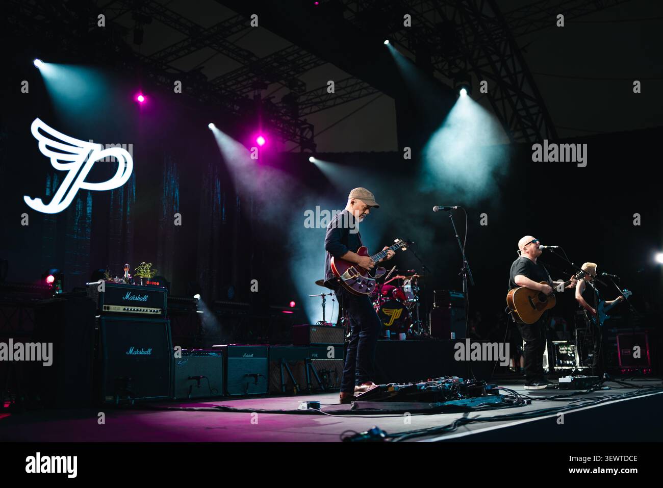 Pixies live am 26. Juni 2026 in Eden Session, Cornwall, Großbritannien Stockfoto