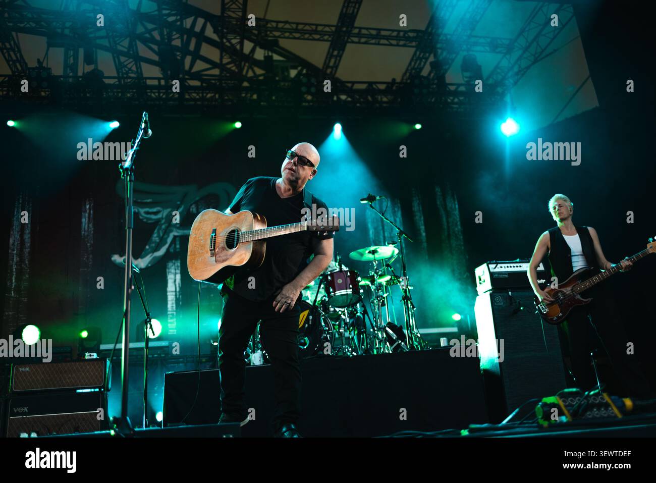Pixies live am 26. Juni 2026 in Eden Session, Cornwall, Großbritannien Stockfoto