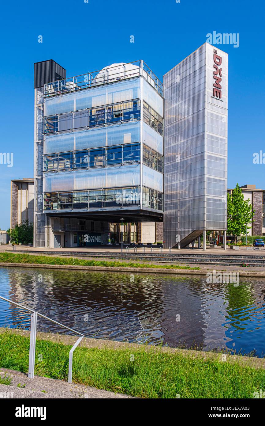 Frankreich, Calvados, Caen, La Presqu'île, Le Dôme, Zentrum der wissenschaftlichen, technischen und industriellen Kultur Stockfoto