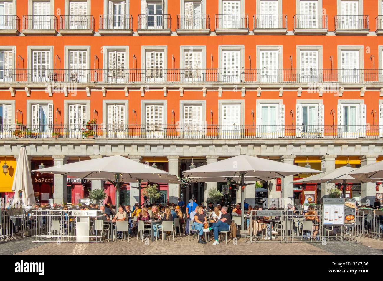 Spanien, Madrid, Piazza Mayor Stockfoto