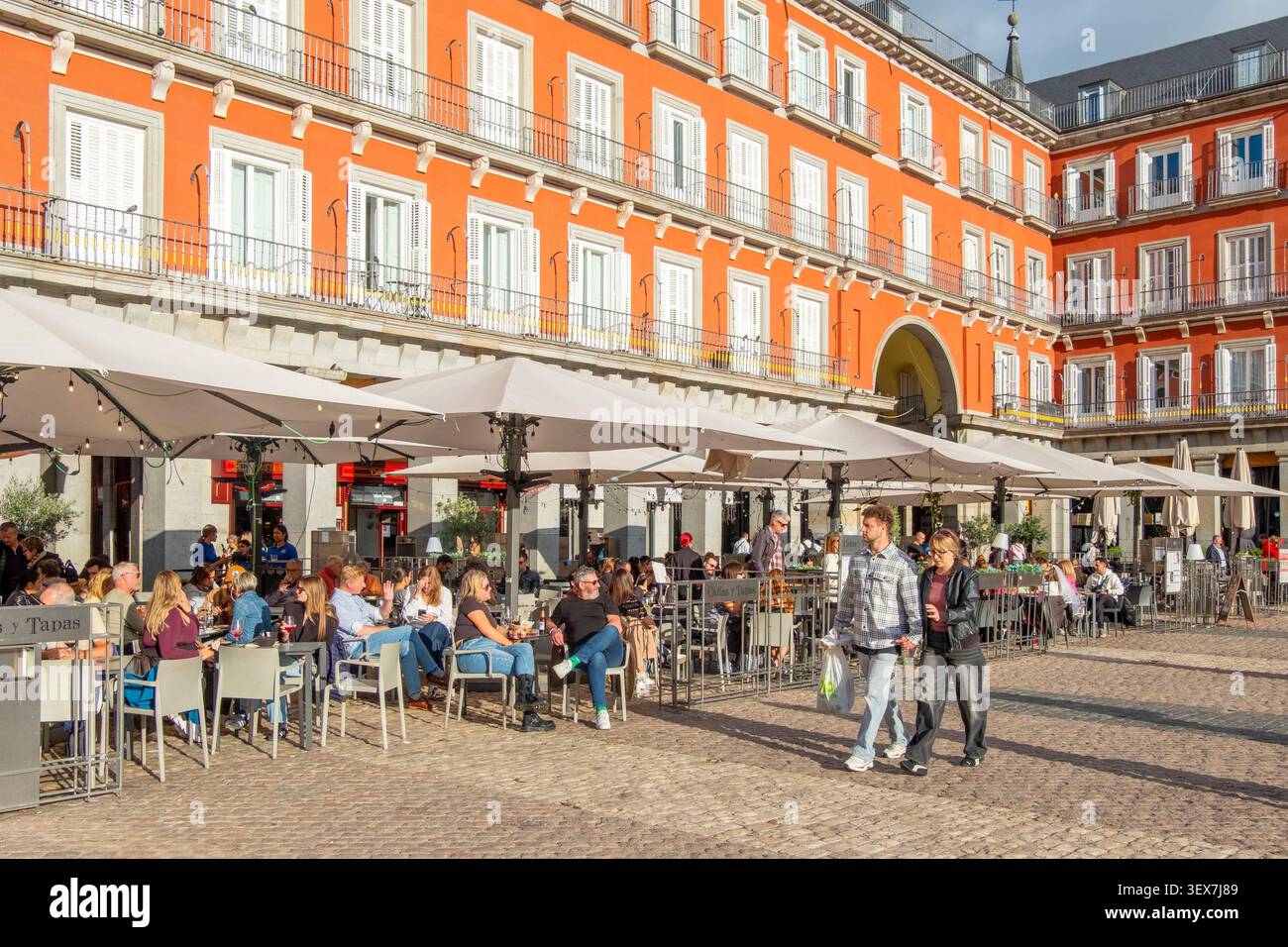 Spanien, Madrid, Piazza Mayor Stockfoto
