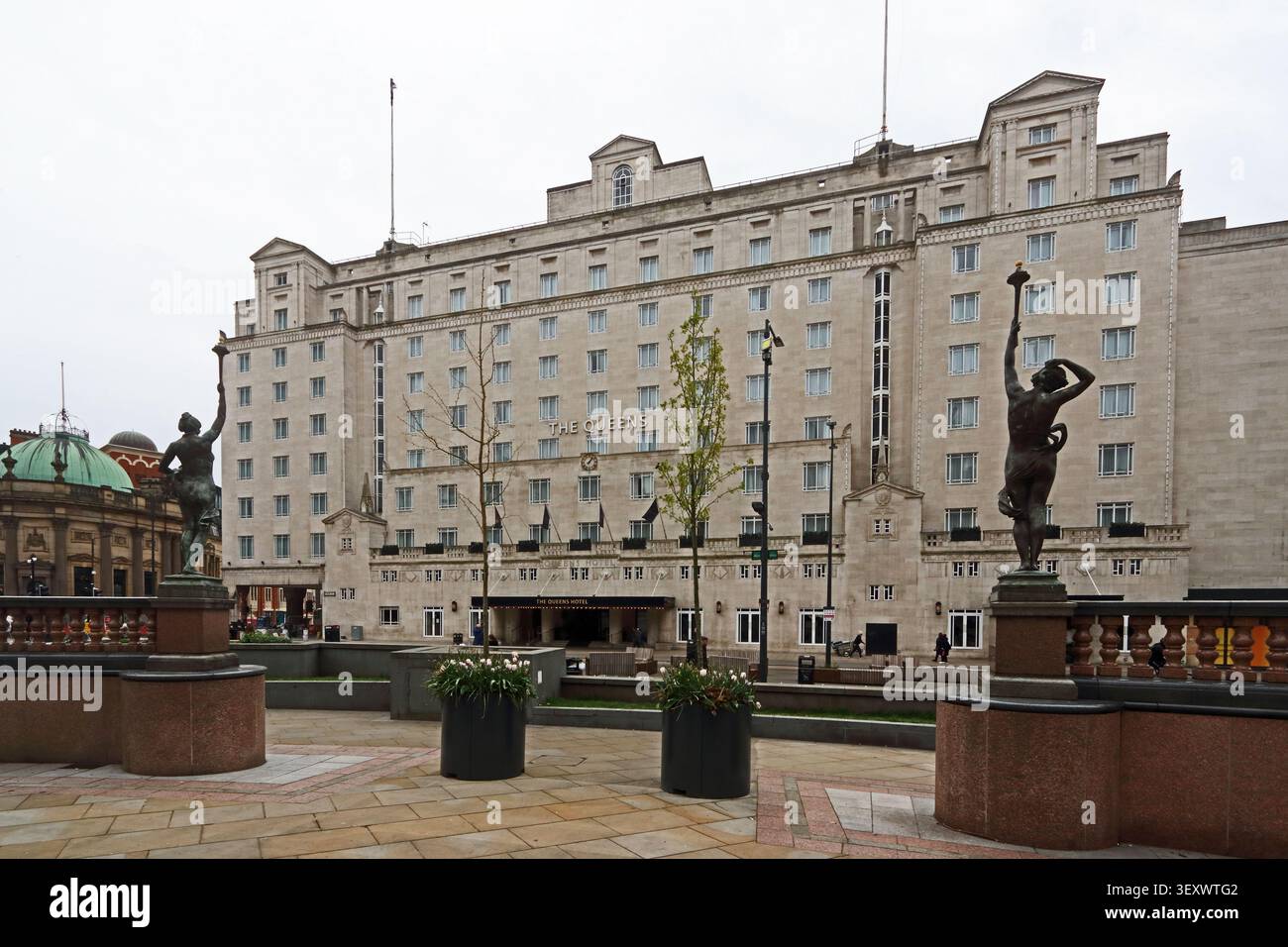 Queens Hotel, City Square, Leeds Stockfoto