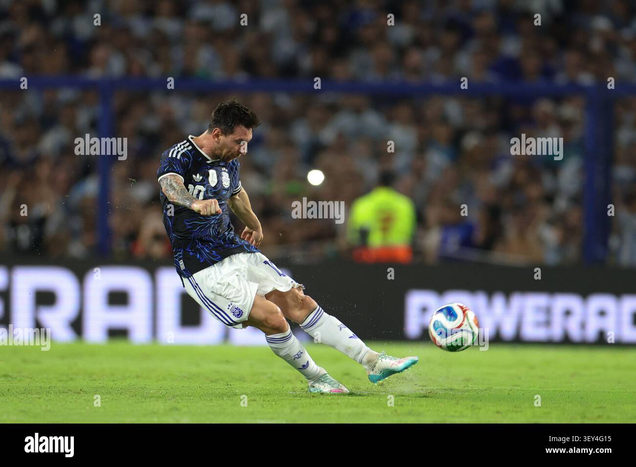 Lionel Messi, Argentinien, argentinische Fußballnationalmannschaft, Argentinien gegen Mauretanien, International Friendly, Fußball, La Bombonera Stockfoto