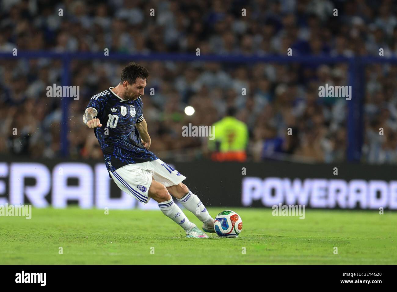 Lionel Messi, Argentinien, argentinische Fußballnationalmannschaft, Argentinien gegen Mauretanien, International Friendly, Fußball, La Bombonera Stockfoto