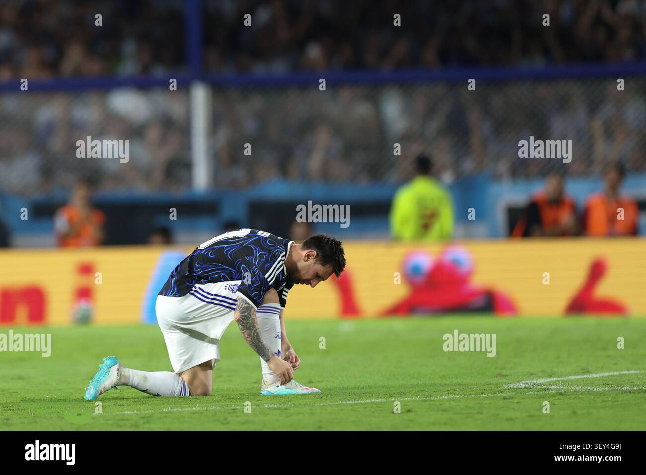 Lionel Messi, Argentinien, argentinische Fußballnationalmannschaft, Argentinien gegen Mauretanien, International Friendly, Fußball, La Bombonera Stockfoto