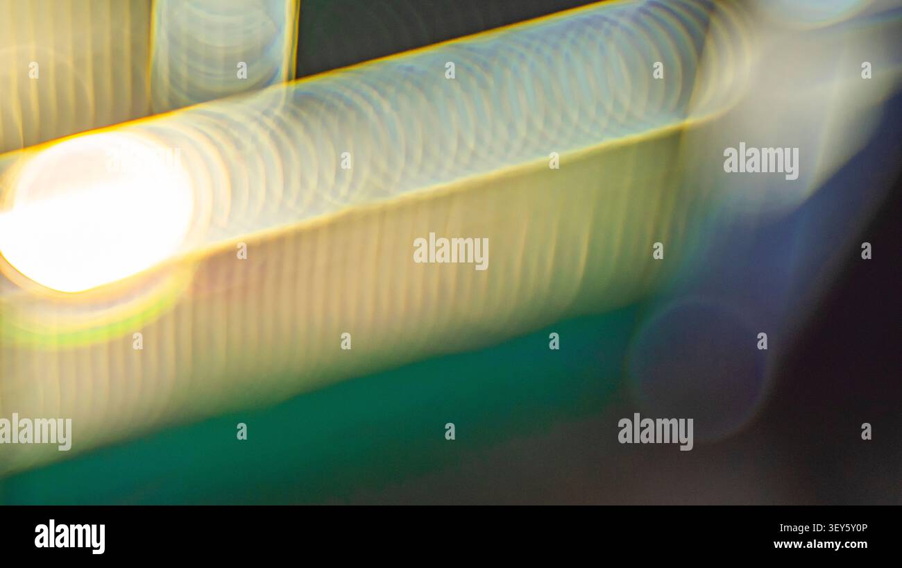 Abstrakte Reflexionen, Bubble Background Design Stockfoto