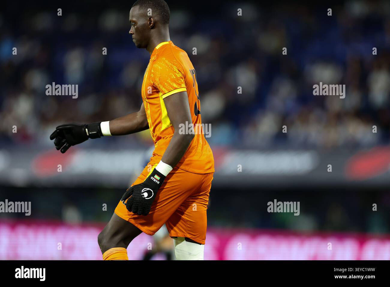 März 2026. Babacar Diop von Mauretanien während des internationalen Freundschaftsfußballspiels zwischen Argentinien und Mauretanien im La Bombonera Stadion. Stockfoto