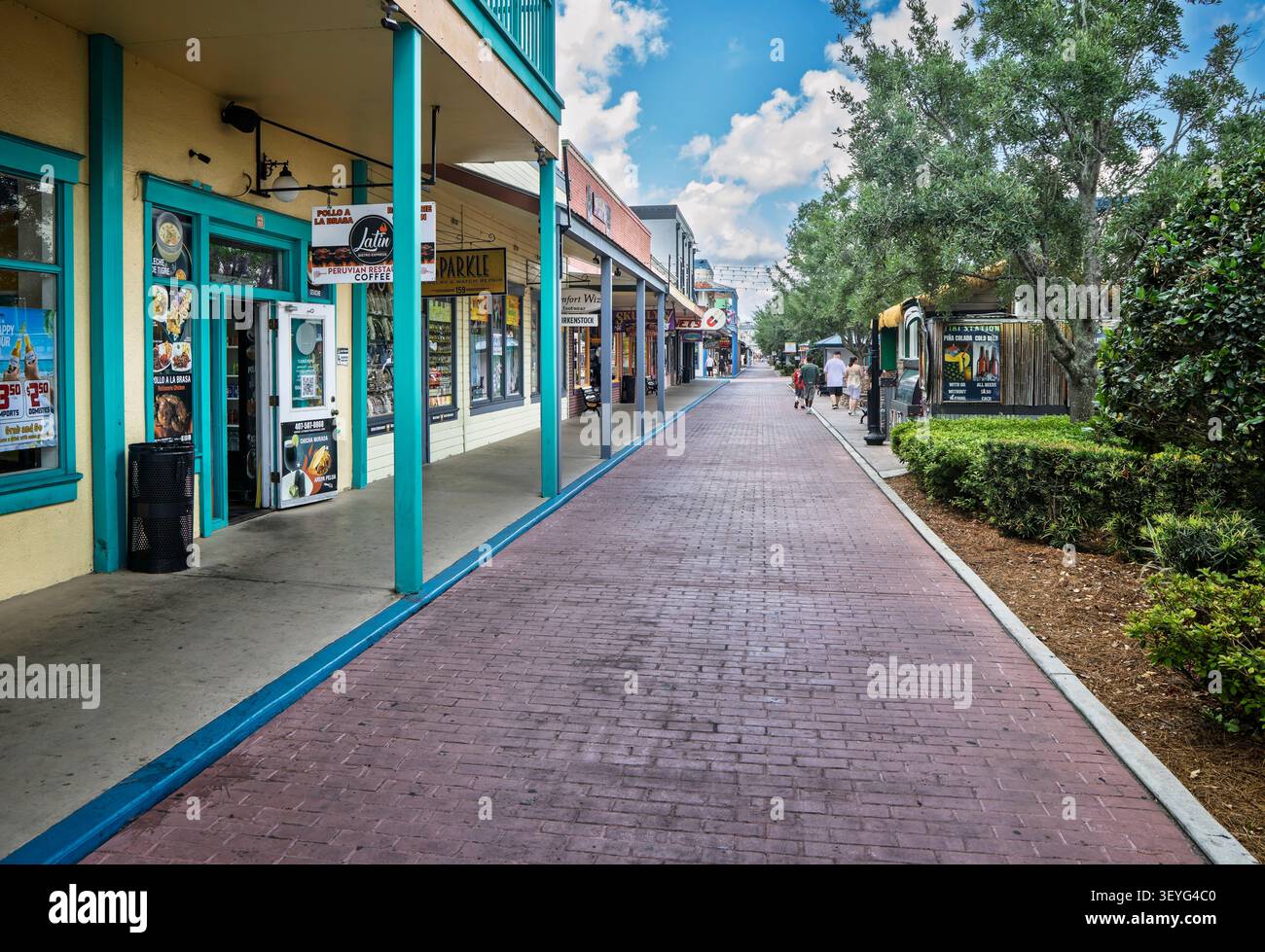 In Old Town, Kissimmee, Florida, USA. Am 6. Juni 2026 Stockfoto