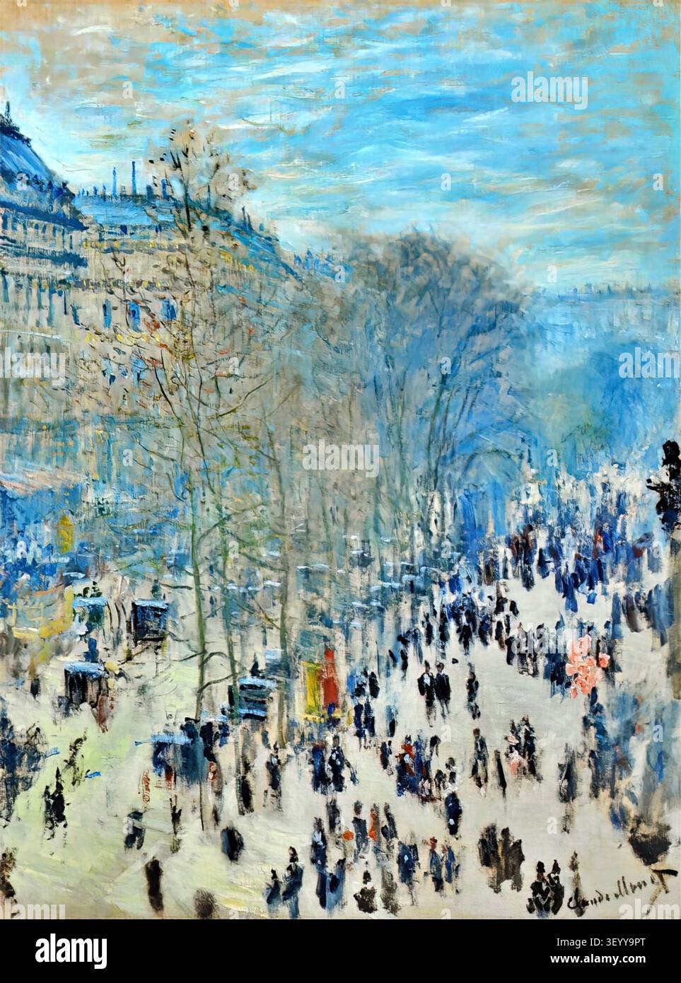 Boulevard des Capucines (Le Boulevard des Capucines) (1873-74) von Claude Monet | ArchiVerse Stockfoto