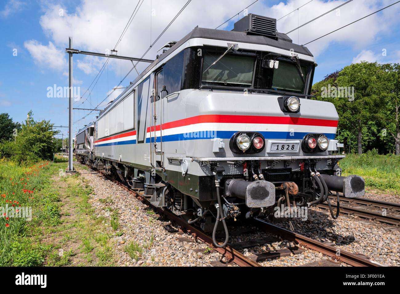 Rail Force One Elektrolokomotive der Baureihe 1800 Stockfoto